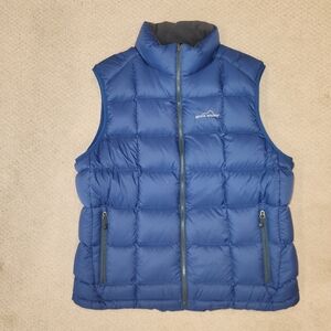 Eddie Bauer Blue Puffer Vest